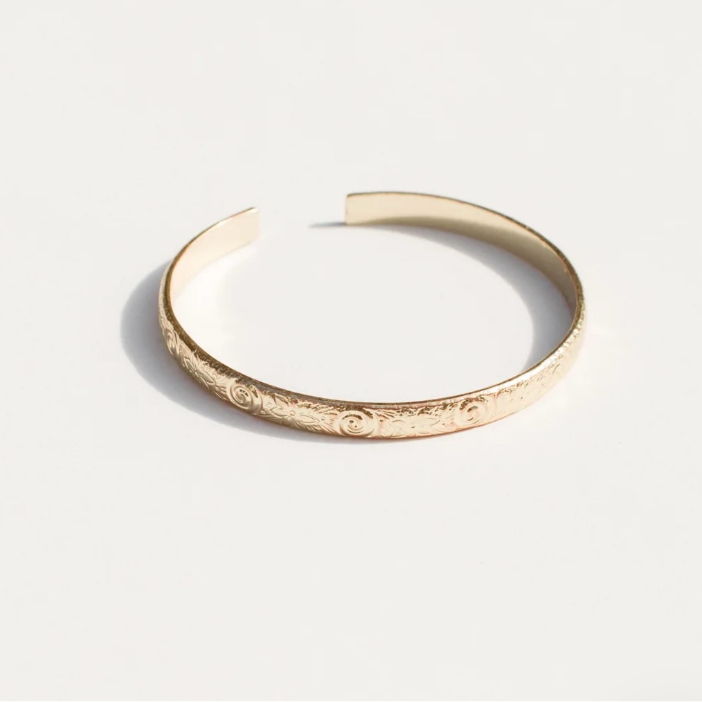 Our Spare Change Floral Cuff